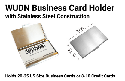 Handmade Wooden Business Card Holder