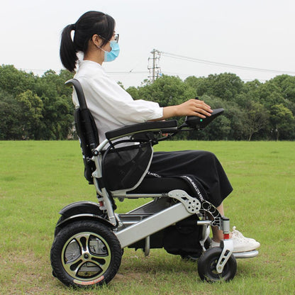 folding electric wheelchair for the elderly people disabled wheelchair Portable power wheelchair