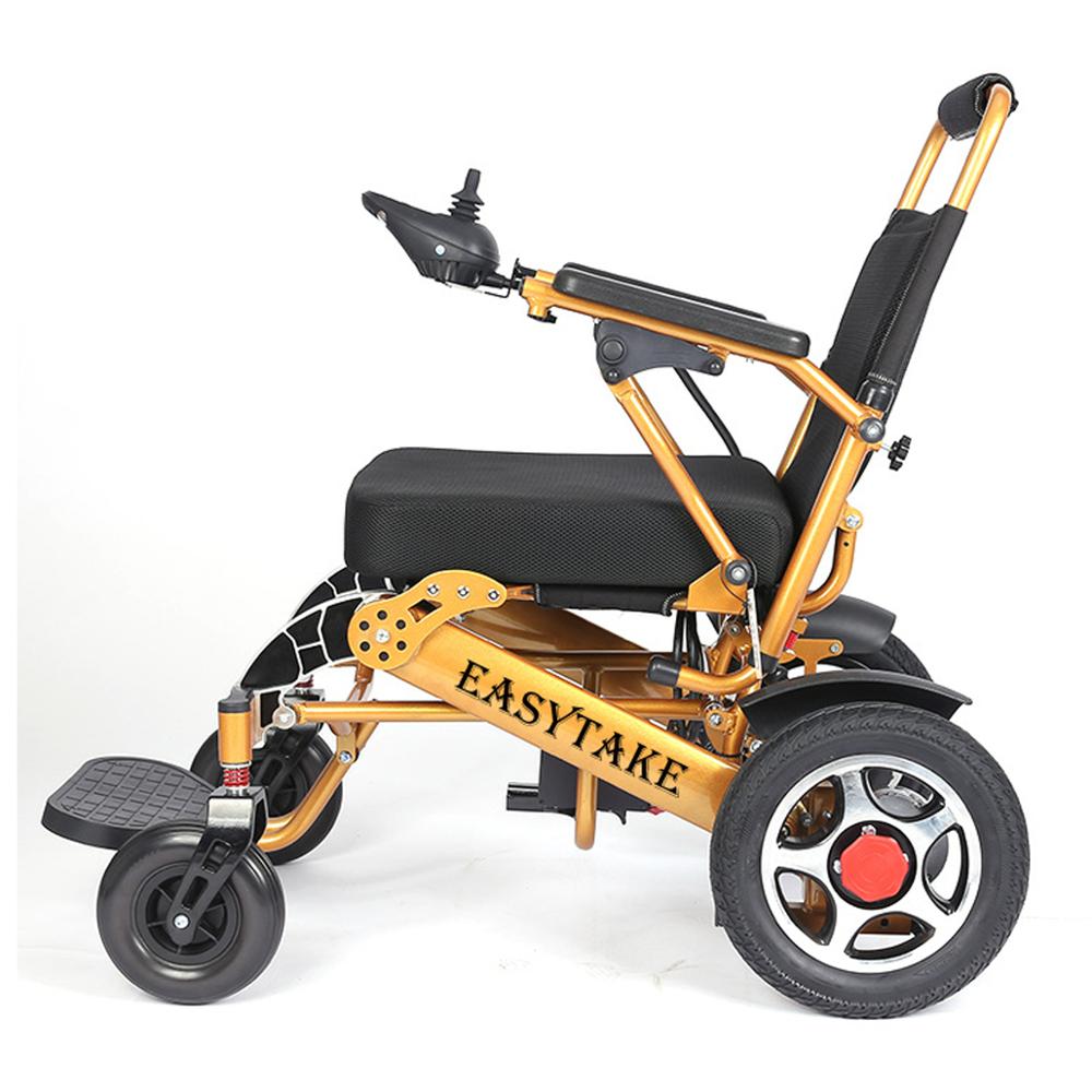 folding electric wheelchair for the elderly people disabled wheelchair Portable power wheelchair