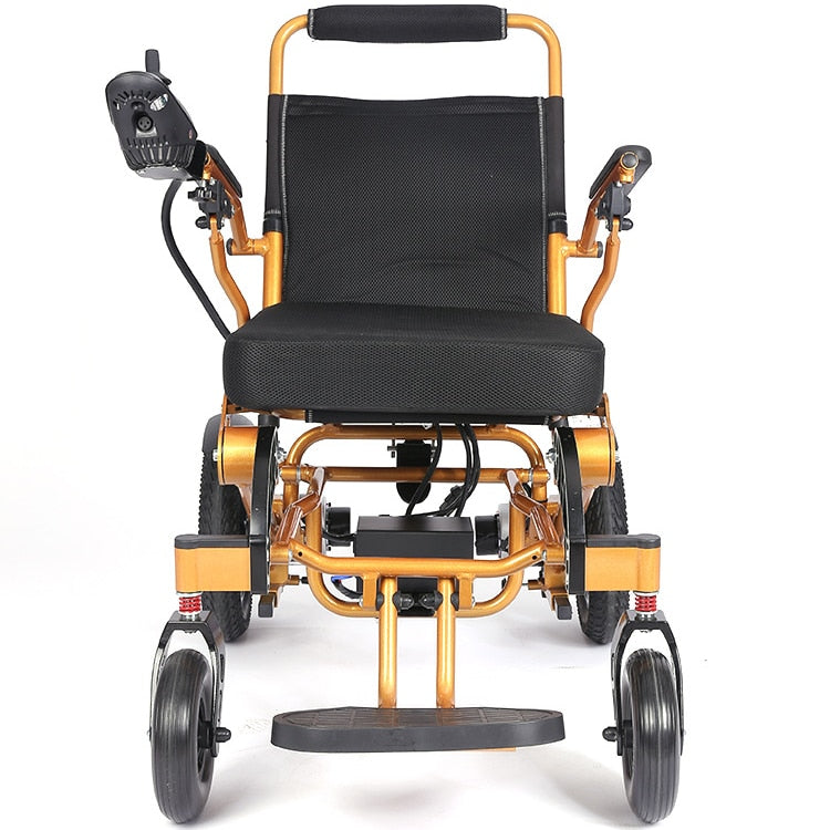 folding electric wheelchair for the elderly people disabled wheelchair Portable power wheelchair