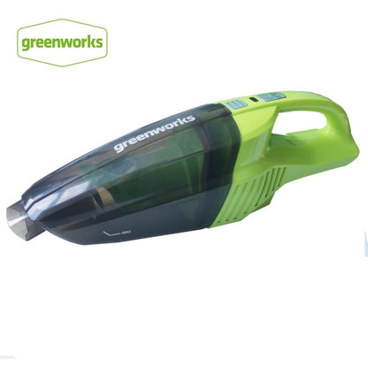 greenworks 24V Handheld Vacuum Cordless Powerful Cyclone Suction Portable Rechargeable Vacuum Cleaner Wet Dry With 2.0ah Battery