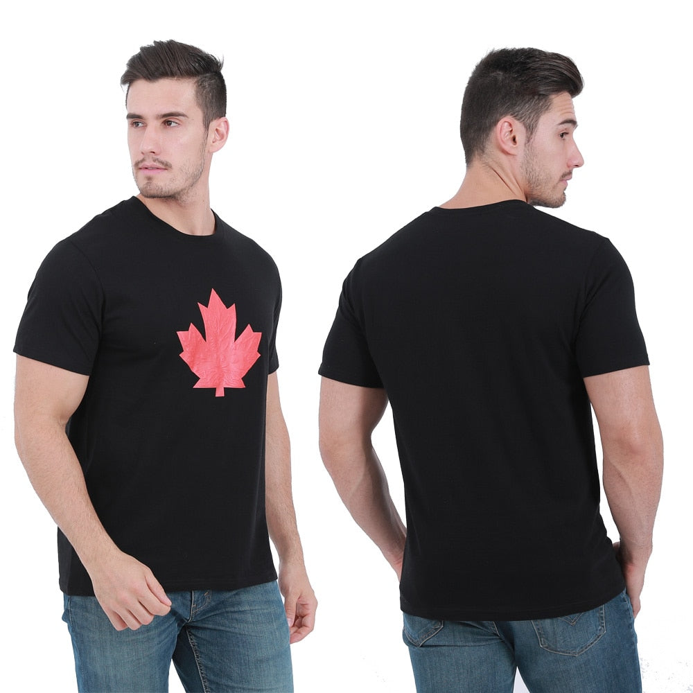 high quality big Maple leaf Canada since 1964 deau dam DSQ T Shirt Maple Leaf Printed Unisex Casual Summer Fashion Cool T-shirt