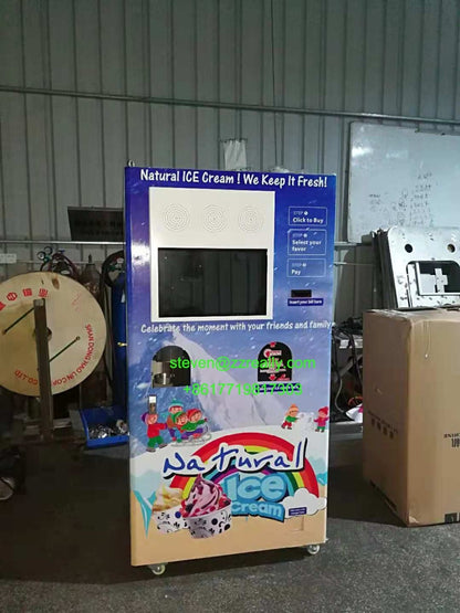Commercial Automatic Jam Ice Cream Vending Machine