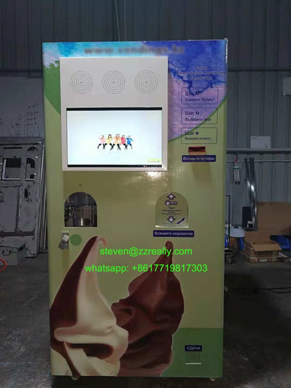 Commercial Automatic Jam Ice Cream Vending Machine