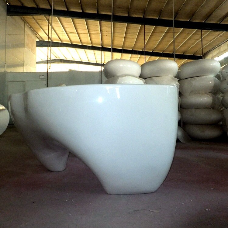 Unique Reception Counter Beauty Salon Modern 3 Shaped Reception Desks Counter Reception Furniture Decoration #QT2000-B