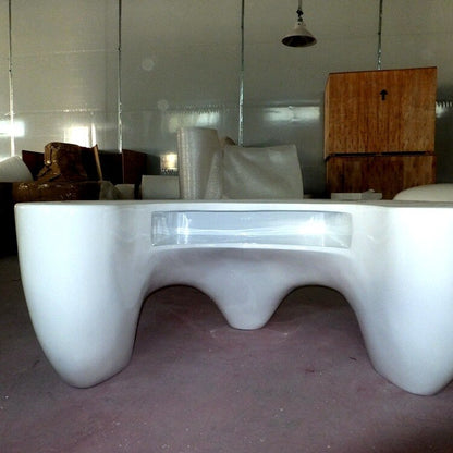 Unique Reception Counter Beauty Salon Modern 3 Shaped Reception Desks Counter Reception Furniture Decoration #QT2000-B