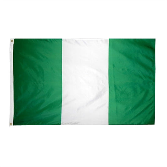 johnin 90x150cm green white  NGA NG Nigeria flag
