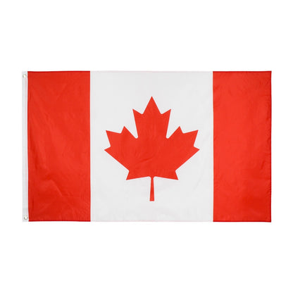 johnin great Canadian Flag banner flag 5X3FT 90X150cm Canada flag