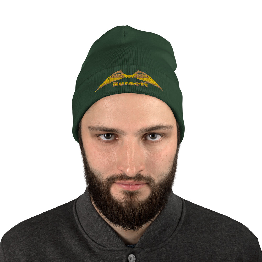 Unisex Embroidered Beanie Hat