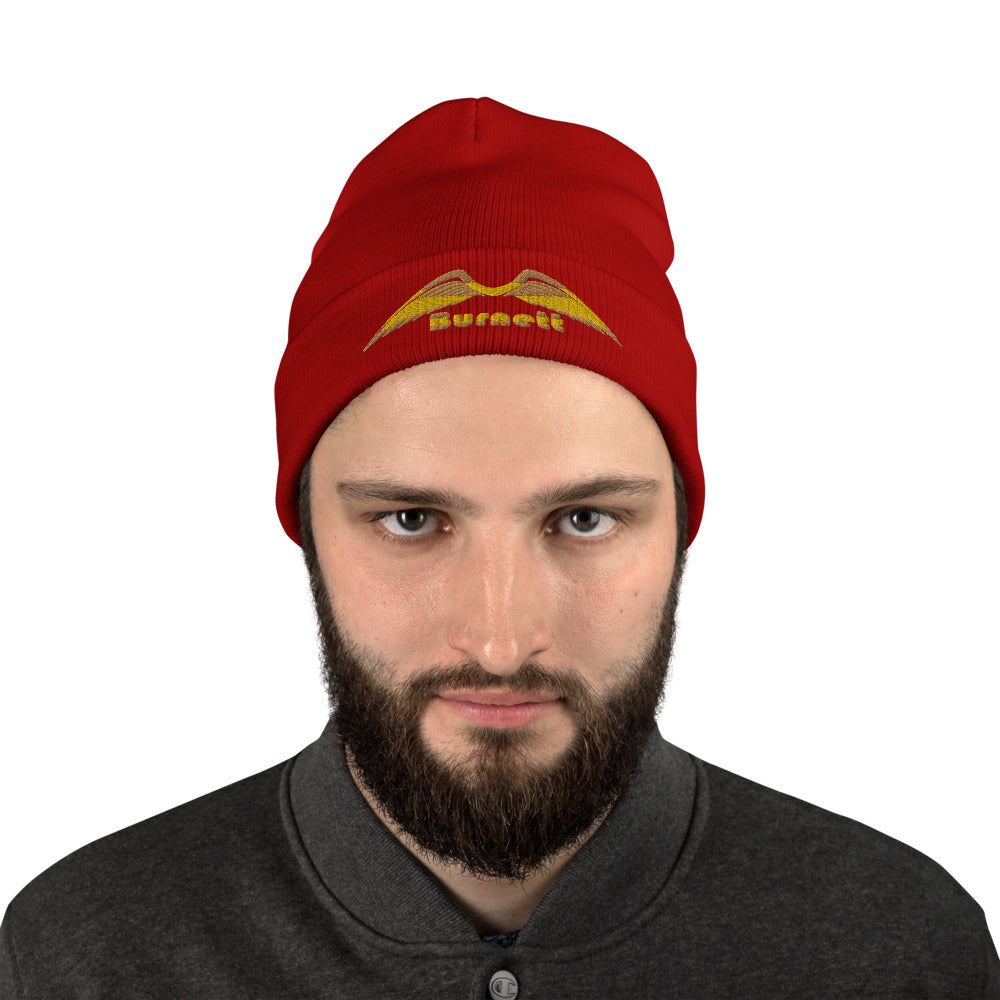 Unisex Embroidered Beanie Hat