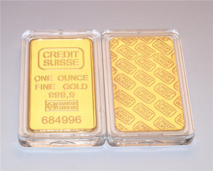 laser Numer Free! High Quality  Fine gold replica bullion .999 gold plated bar 500pcs/lot DHL Free shipping