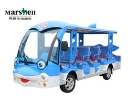 Marshell Electric Sightseeing Bus dolphin 14 seats/Electric truck/Electric golf cart/Golf cart accessories