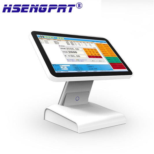 Payment PC All in One POS System 15 inch POS Cash Register Support Restarant Software with 32G SSD