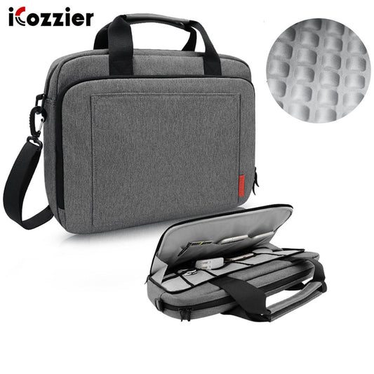 iCozzier Laptop Bag 15.6 13.3 inch Waterproof Notebook Bag for Mackbook Air Pro 13 15  Laptop Shoulder Handbag 13 14 15 inch