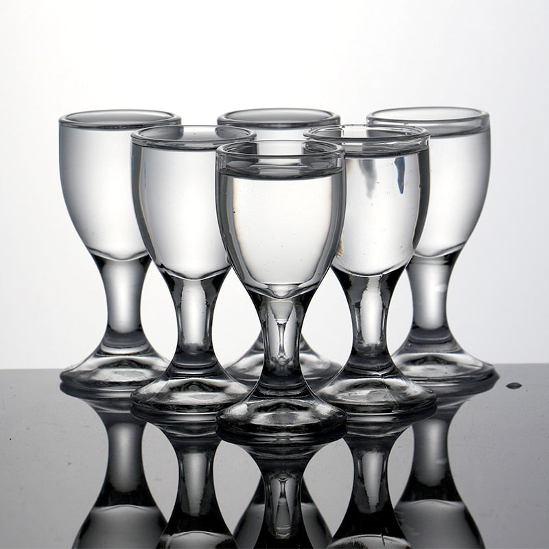 6pcs Lead Free Swallow Glass