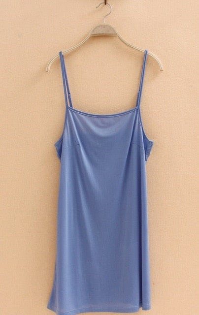 Women lining Camisole Solid Sleeveless Under Slip