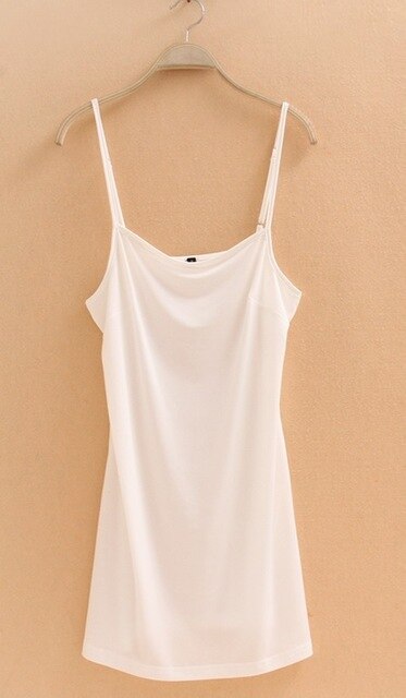 Women lining Camisole Solid Sleeveless Under Slip