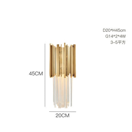 LED Postmodern Round Golden Stainless Steel Crystal Chandelier Lighting Lustre Suspension Luminaire Lampen For Dinning Room