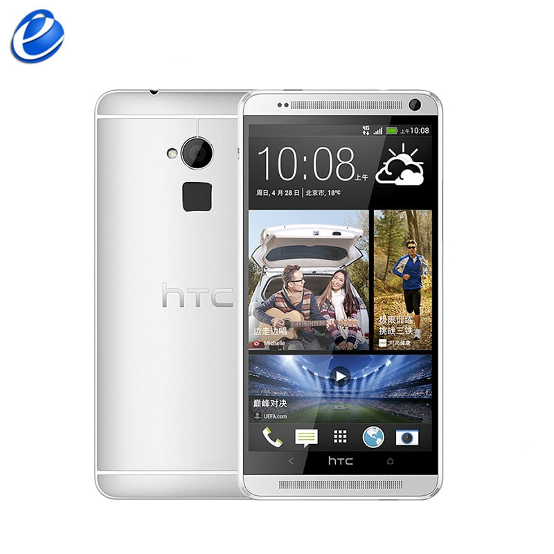 Original Unlocked HTC One Max Android cellphone 5.9inch touch screen 2GB / 32GB Quad-core 3G&4G lte 4MP WIFI GPS mobile phone
