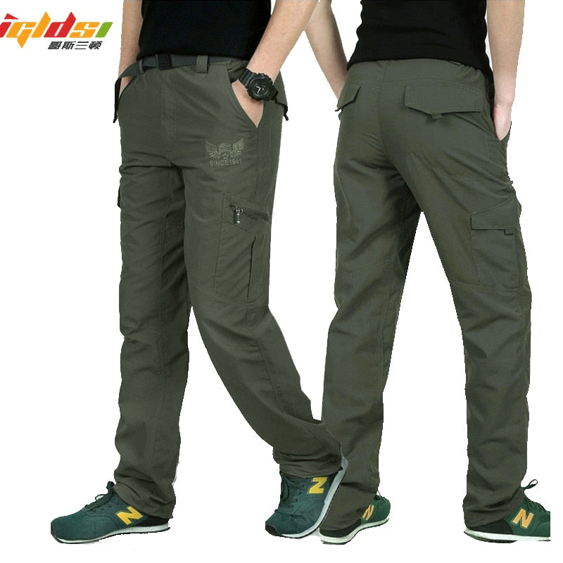 Men's Military Style Cargo Pants