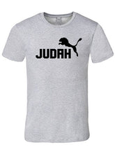 Cargar imagen en el visor de la galería, Men&#39;s Lion of Judah Christian Jesus God Bible Love Cross Cotton Fashion New Top Tees Novelty O-Neck Tops T Shirts
