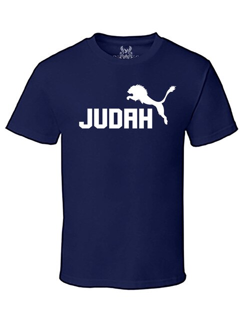 Men's Lion of Judah Christian Jesus God Bible Love Cross Cotton Fashion New Top Tees Novelty O-Neck Tops T Shirts