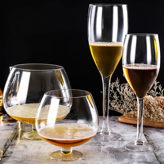 Creative Beer Glass Goblet Crystal Champagne Glass