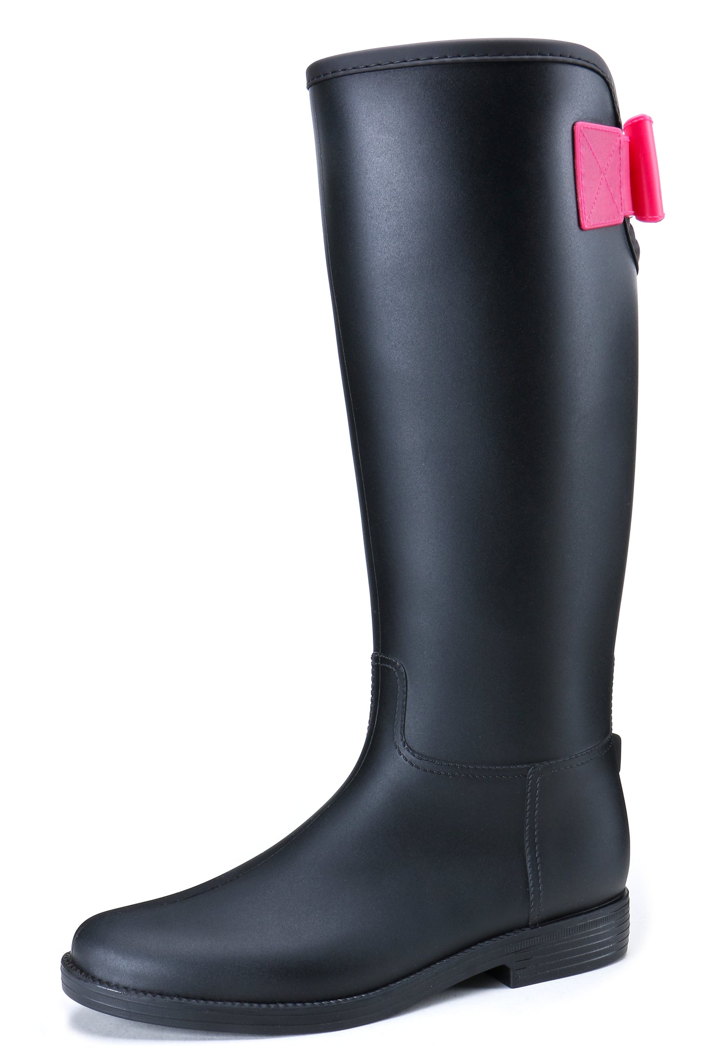 TONGPU Ladies Tall Rain Boots Fashion Style Hot Sale Comfortable Non-Slip Outsole Women Riding Boots 10-069