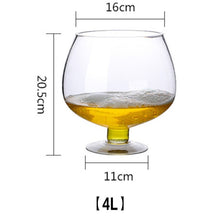 将图片加载到图库查看器，Creative Beer Glass Goblet Crystal Champagne Glass
