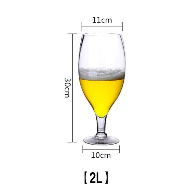 Creative Beer Glass Goblet Crystal Champagne Glass