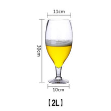 将图片加载到图库查看器，Creative Beer Glass Goblet Crystal Champagne Glass
