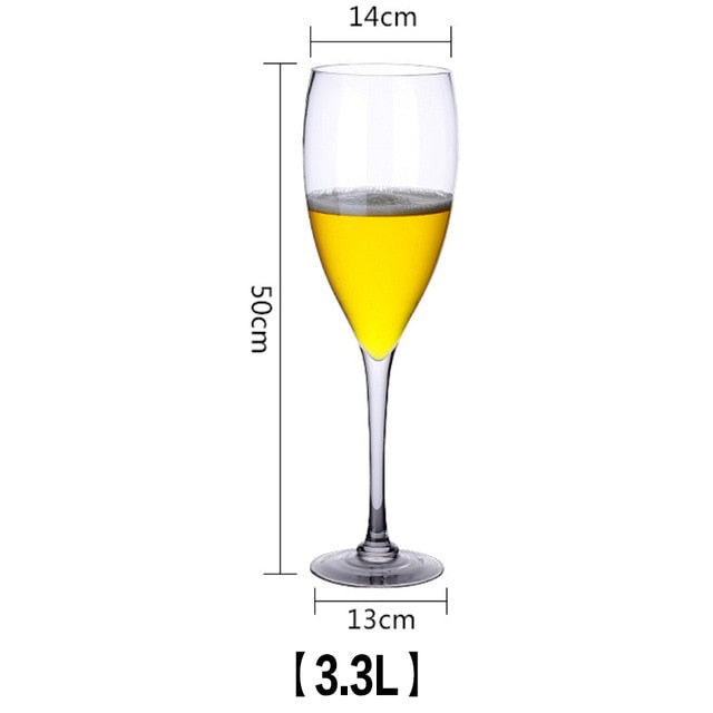 Creative Beer Glass Goblet Crystal Champagne Glass