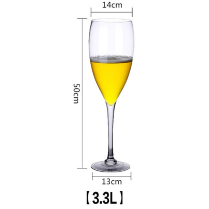 Creative Beer Glass Goblet Crystal Champagne Glass