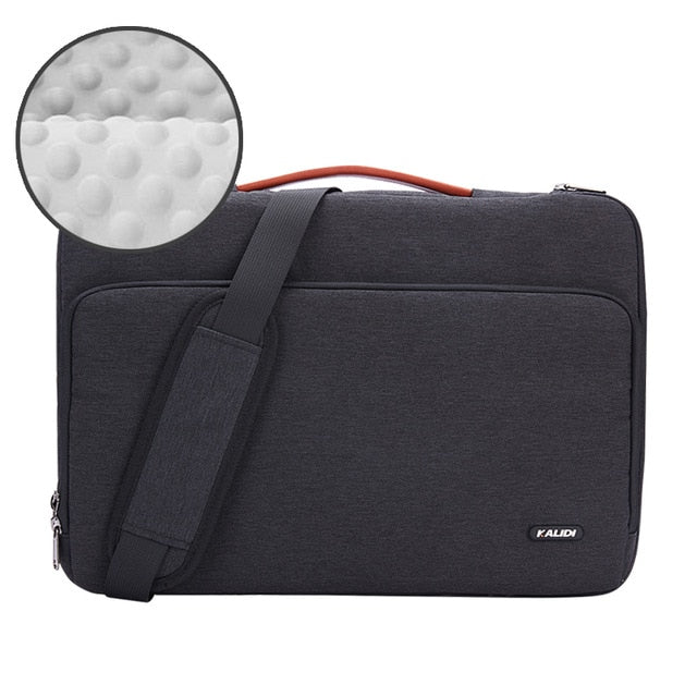 KALIDI Laptop Bag Sleeve 11 12 13.3 15.6 17 Inch Waterproof Notebook Bag For Macbook Air Pro 11 13 15 Computer Bag For Women Men
