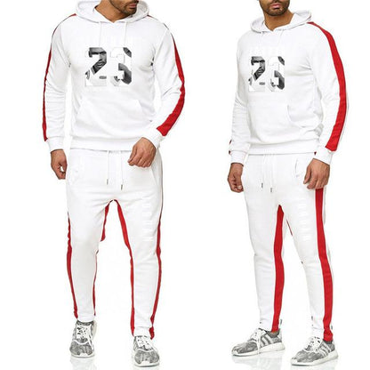 Men's Jordan 23 Tracksuit Casual Sportsuit Men Hoodies/Sweatshirts Sportswear JORDAN 23 Coat+Pant Tracksuit Men Set Brand Clothing