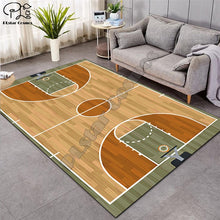 Load image into Gallery viewer, Carpet 3D Basketball Larger Mat Flannel Velvet Memory soft Rug Play Game Mats Baby Craming Bed Area Rugs Parlor Decor 015
