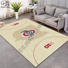 Load image into Gallery viewer, Carpet 3D Basketball Larger Mat Flannel Velvet Memory soft Rug Play Game Mats Baby Craming Bed Area Rugs Parlor Decor 015
