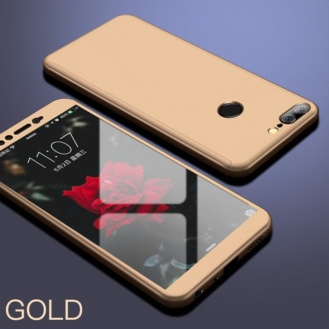 360 Full Cover Protection Case For Huawei Honor 8 9 10 Lite Hard Funda Cover For Honor 9i 7X 8X Max V8 V9 V10 Play Nova 5T Coque