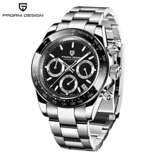 将图片加载到图库查看器，PAGANI DESIGN Men Watch Top Brand Luxury Business Sapphire stainless steel Waterproof Sport Chronograph Watch Relogio Masculino
