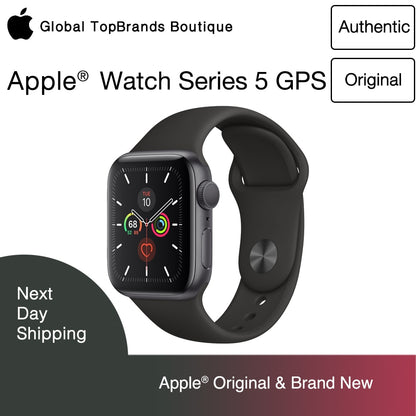 New Apple Watch Series 5 Wifi-only Aluminum SportBand SmartExercise ECG HeartRhythmSensor HearingProtect TrackCycle WithoutPhone