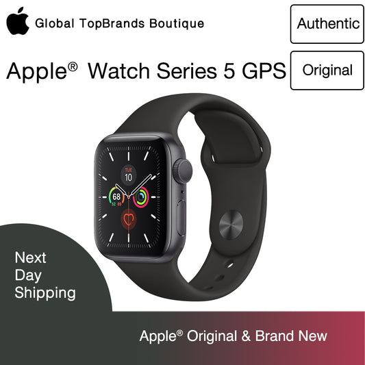 New Apple Watch Series 5 Wifi-only Aluminum SportBand SmartExercise ECG HeartRhythmSensor HearingProtect TrackCycle WithoutPhone