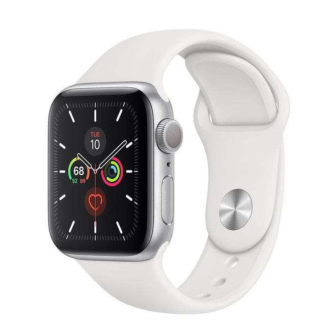 New Apple Watch Series 5 Wifi-only Aluminum SportBand SmartExercise ECG HeartRhythmSensor HearingProtect TrackCycle WithoutPhone