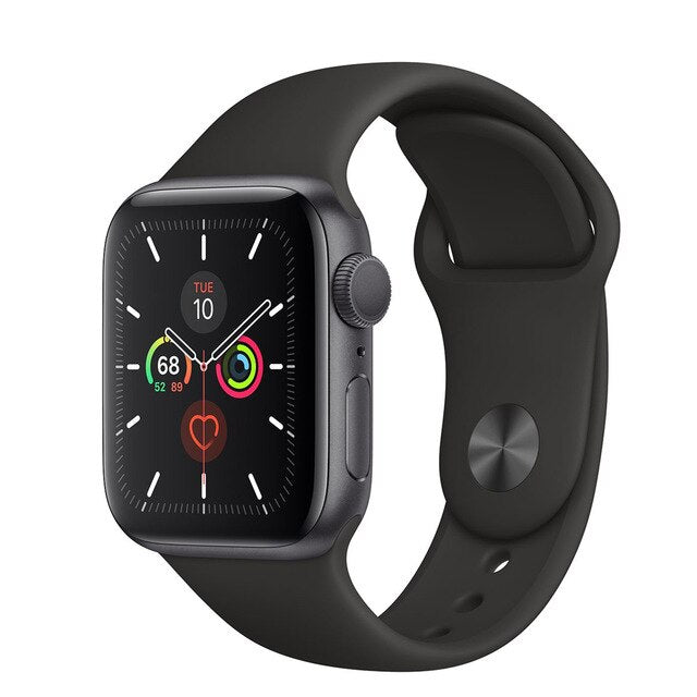 New Apple Watch Series 5 Wifi-only Aluminum SportBand SmartExercise ECG HeartRhythmSensor HearingProtect TrackCycle WithoutPhone