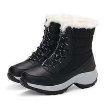 Load image into Gallery viewer, Women’s Waterproof Boots With Thick Fur
