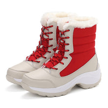 Load image into Gallery viewer, Women’s Waterproof Boots With Thick Fur
