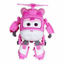 Charger l&#39;image dans la galerie, Big!!!15cm ABS Super Wings Deformation Airplane Robot Action Figures Super Wing Transformation toys for children gift Brinquedos
