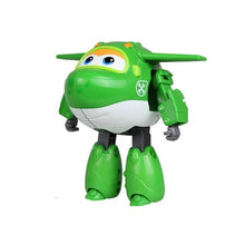 將圖片載入圖庫檢視器 Big!!!15cm ABS Super Wings Deformation Airplane Robot Action Figures Super Wing Transformation toys for children gift Brinquedos
