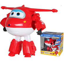 將圖片載入圖庫檢視器 Big!!!15cm ABS Super Wings Deformation Airplane Robot Action Figures Super Wing Transformation toys for children gift Brinquedos
