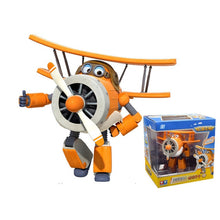 将图片加载到图库查看器，Big!!!15cm ABS Super Wings Deformation Airplane Robot Action Figures Super Wing Transformation toys for children gift Brinquedos
