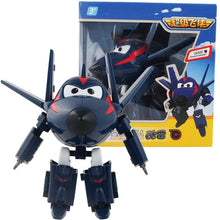 Cargar imagen en el visor de la galería, Big!!!15cm ABS Super Wings Deformation Airplane Robot Action Figures Super Wing Transformation toys for children gift Brinquedos
